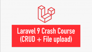 Laravel 9 CRUD and File Upload tutorial